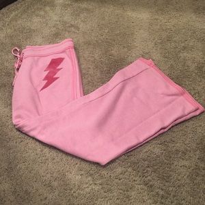 Victoria's Secret Pink flare sweat pants!