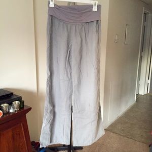 Wide Leg Linen Pants