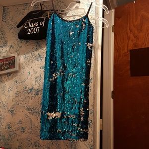 Sequin Mini Dress