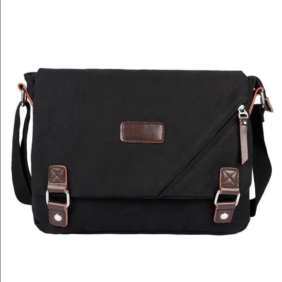 Canvas messenger laptop/ school bag