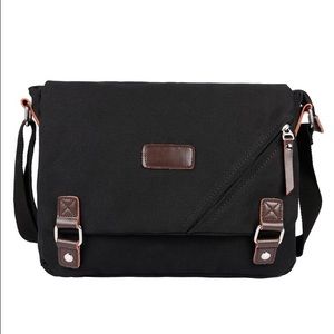 Canvas messenger laptop/ school bag