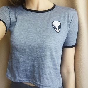 Alien Crop Top