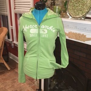 Ambercrombie zipper hoodie