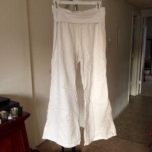 Wide Leg Linen Pant