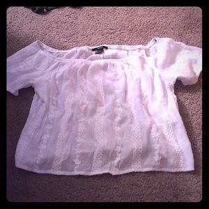 white peasant top