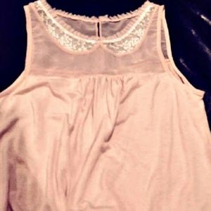 Cute Light Pink American Eagle tank top