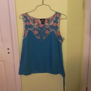 Floral Lace Tank Top