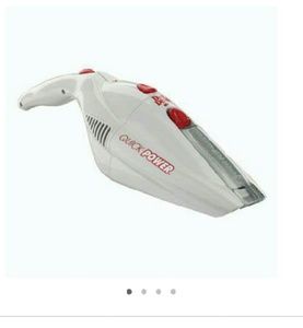 Dirt Devil Hand Vac with crevice tool attached