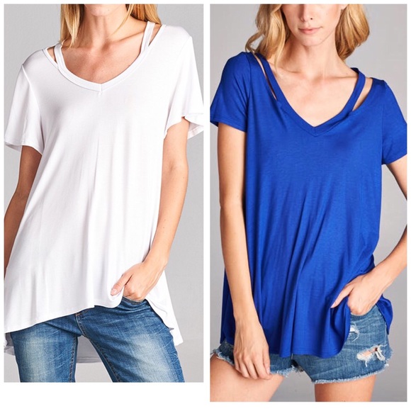 Essential Cut Out Tee - Picture 2 of 2