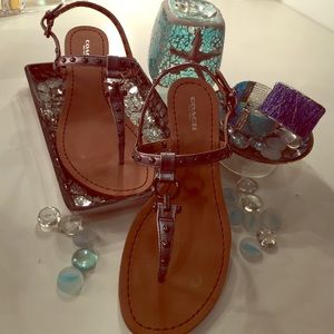 Coach sandals