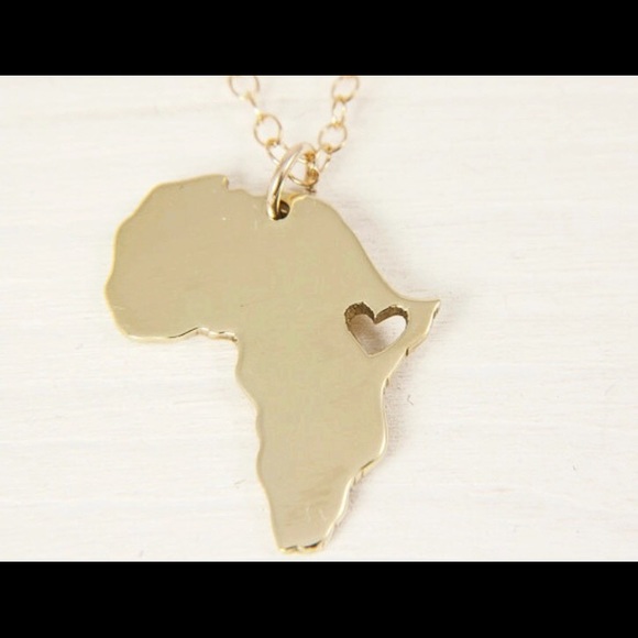 African pendant necklace