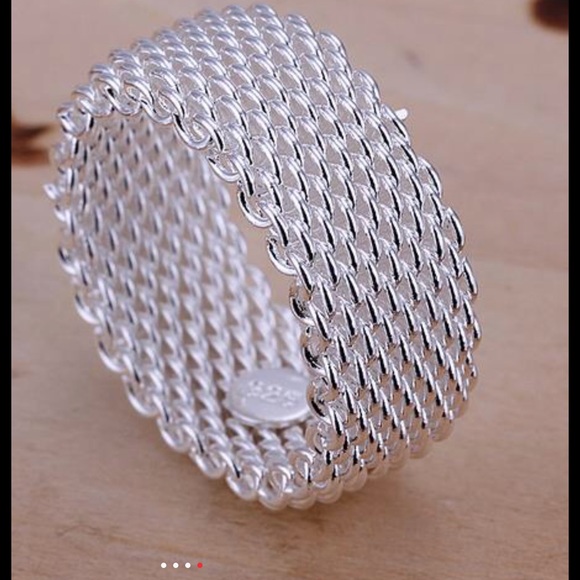 .925 Stamped  Ring - Picture 4 of 6