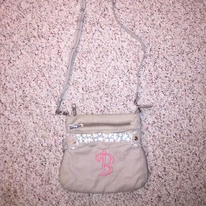 Thirty-One "B" initial crossbody