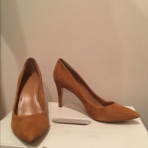 J crew suede high heels Sz 9