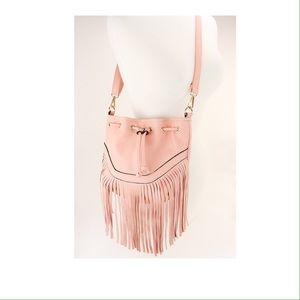 Host Pick! NWT Blush Fringe Bag Host Pick! NWT Blush Fringe Bag
