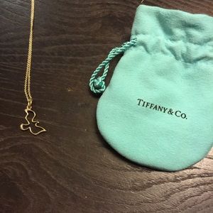 Tiffany & co. Dove necklace