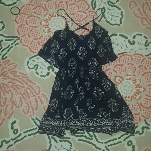 Hollister boho print dress