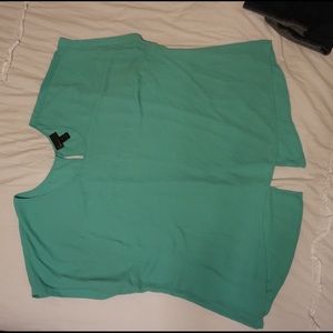 Lane Bryant turquoise top