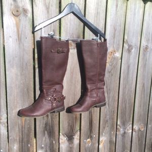Guess faux leather boots