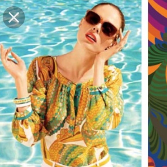 Banana Republic x Trina Turk Top XS