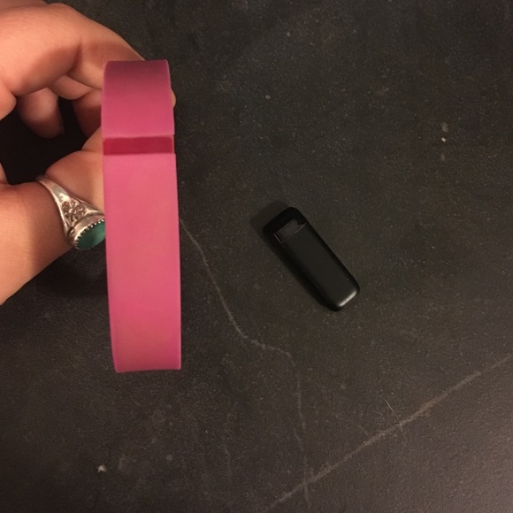 Pink Fitbit flex!