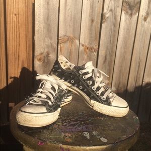 Custom spiked converse