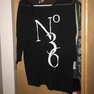 Thin black sweater from H&M