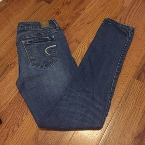Medium Wash AE Skinny Jean