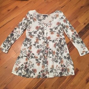 Kendal and Kylie floral dress