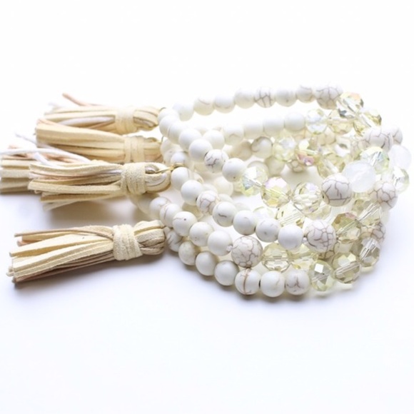 Sold Out 🎉HP🎉 Bohemian Beaded Tassel Bracelet - Picture 3 of 4