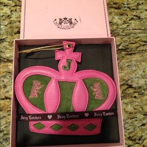 Juicy couture luggage tag