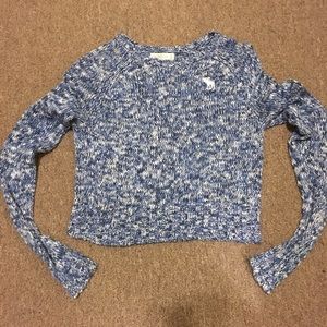 abercrombie blue sweater