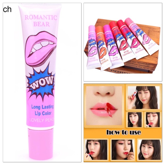 Romantic Bear Lovely Peach Lip Peel