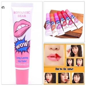 Romantic Bear Watermelon Lip Tint Lip Peel
