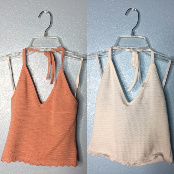 ruffled Halter tops bundle