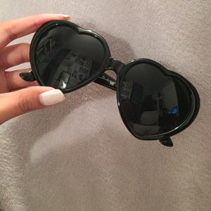 Black Heart Sunglasses