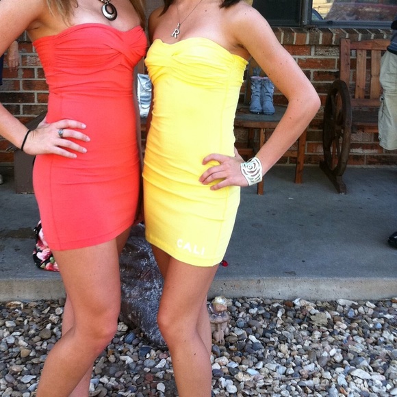 Yellow Hollister Dress