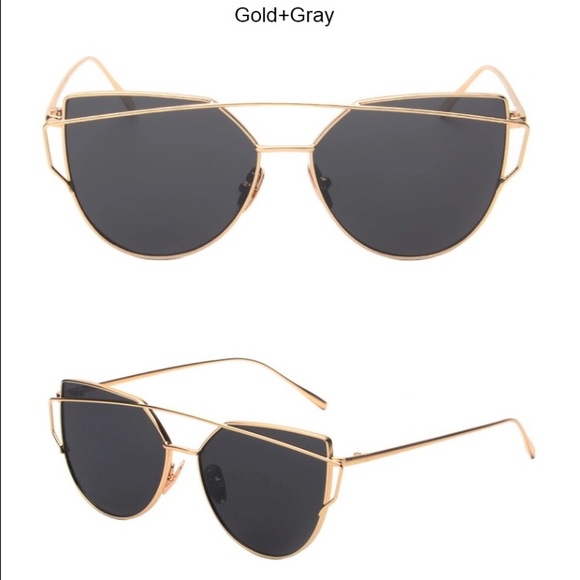 Trending gold+gray sunnies - Picture 3 of 3