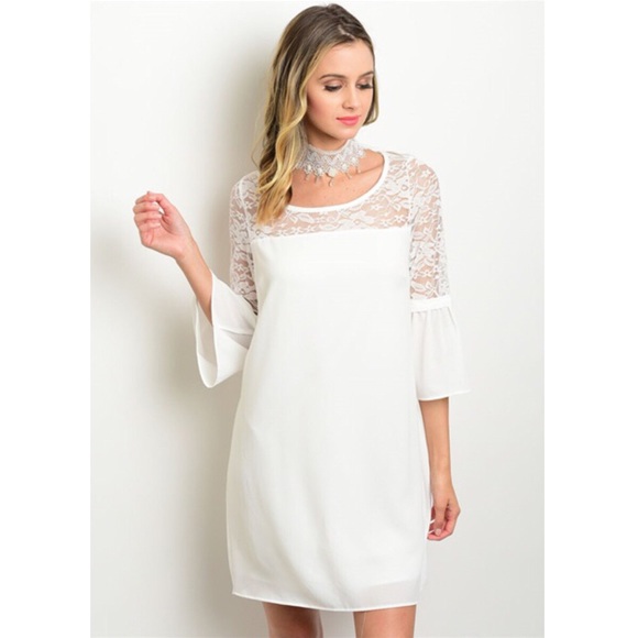 SUMMER CLEARANCE✨ white Lace dress - Picture 2 of 2