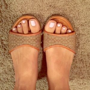 Coach sandals