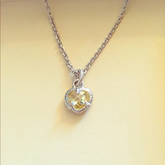 Brand new Judith Ripka pendant necklace