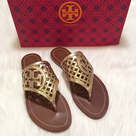 Tory Burch Shoes - 🎉HP NEW Tory Burch Thatched Perforated Sandals!
