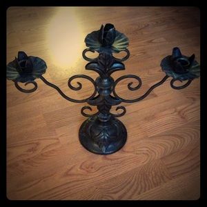 Gorgeous 3 candle😘or necklace holder😳 candleabra