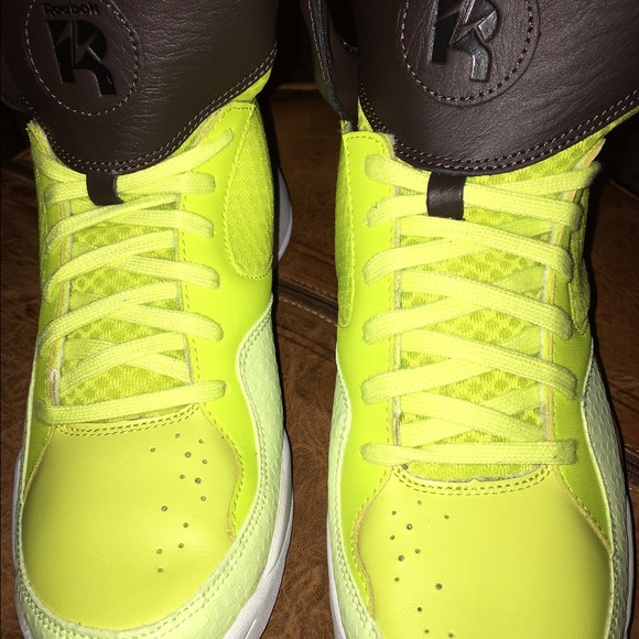 Brand new lime green Reebok