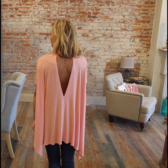 Blush detail back trapeze tunic - Picture 2 of 3