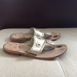 6 1/2 Platinum Jack Rogers