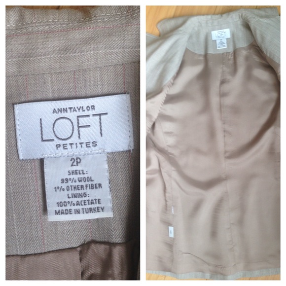 RELISTED LOFT beige blazer - Picture 4 of 4