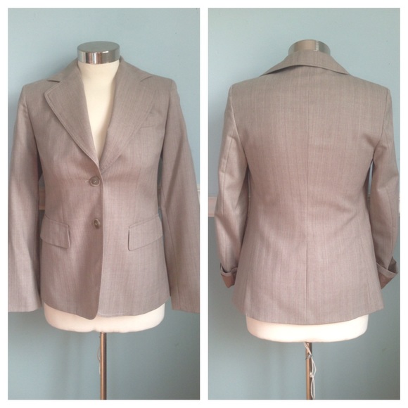 RELISTED LOFT beige blazer - Picture 3 of 4