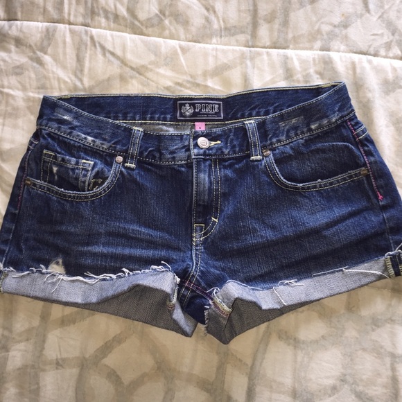 Like New Victoria's Secret PINK Denim Shorts