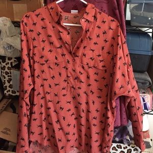 Kling cat blouse size s/m